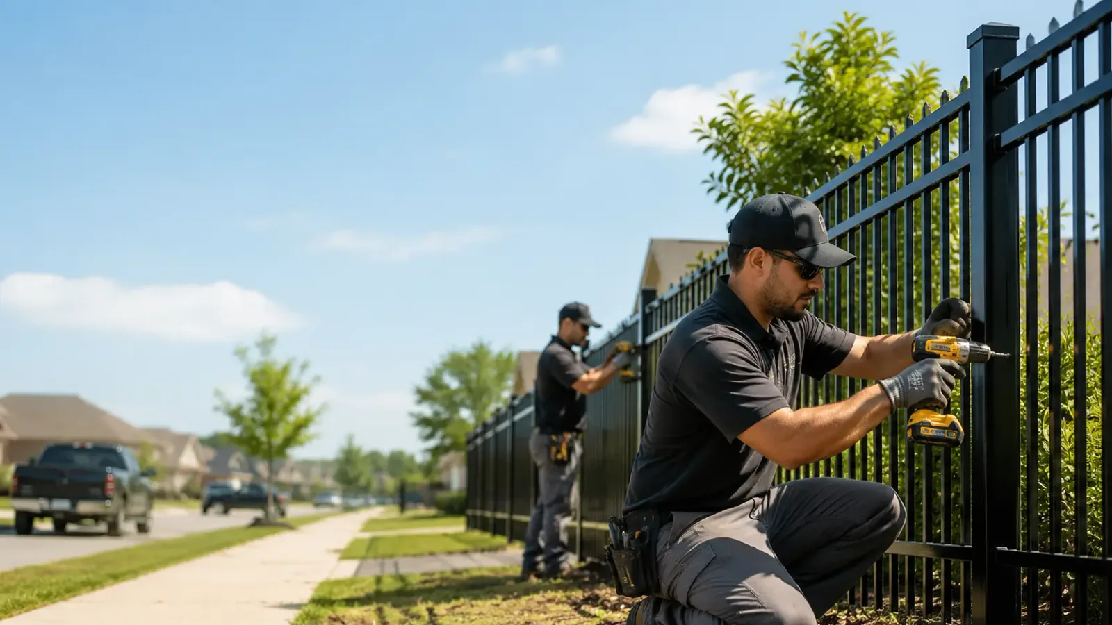 Metal Fence Installation in Clarks Grove, MN